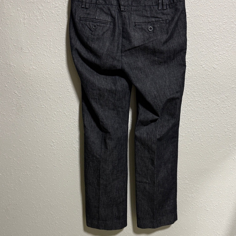 GAP Women's Straight Leg Dark Wash Stretch Pants‎ Size 2 Regular - Picture 10 of 10